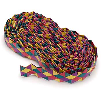 Shredders (Rainbow Zig-Zag): 30 Foot Roll